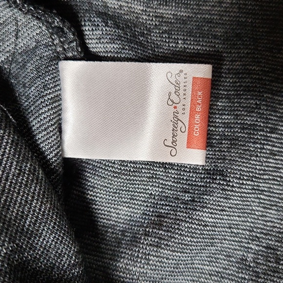 Sovereign Code Windowpane check  Black and White Sweater Size-Med NWOT - Picture 5 of 6